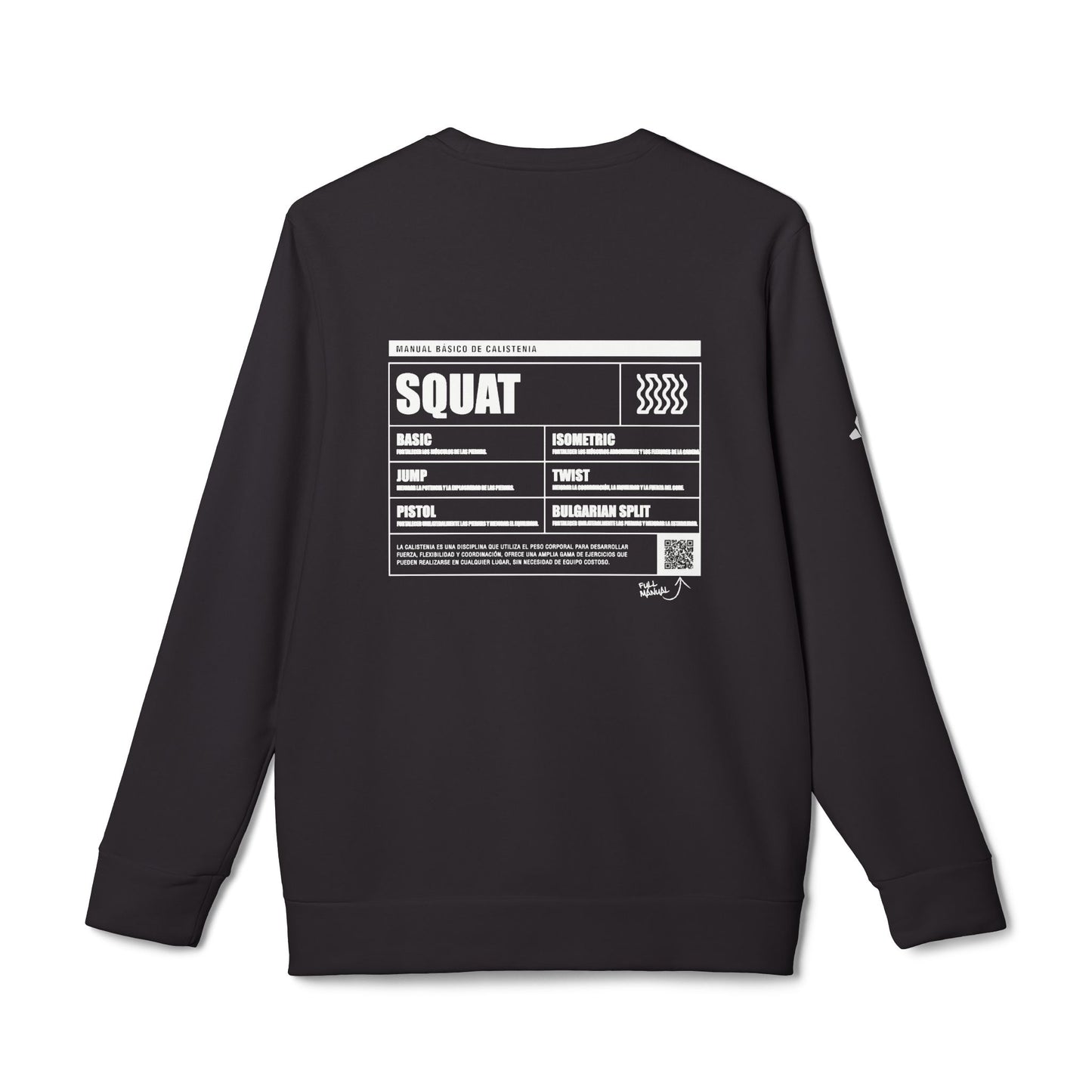 CALISTHENICS | SQUAT | adidas® unisex sweatshirt