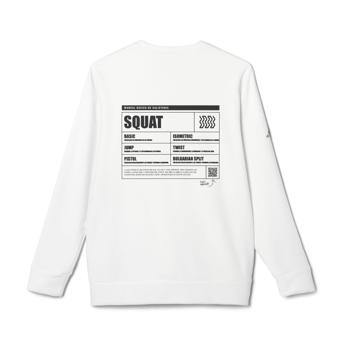 CALISTHENICS | SQUAT | adidas® unisex sweatshirt